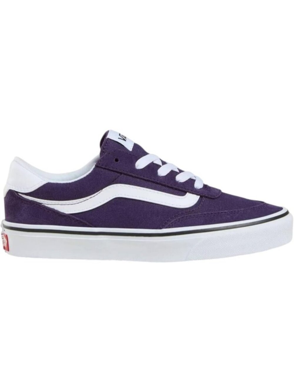 Women's Suede Canvas Gothic Grape Brooklyn Ls Low-Top Work Fashion Sneakers